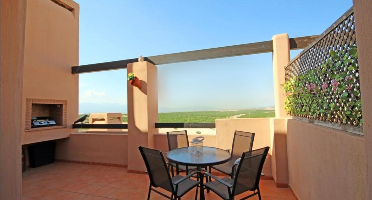 Casa Leona: Fully Furnished, Secure Golf Resort Penthouse Apartment With Gorgeous Views In Murcia Eksteriør billede